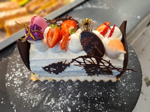 Bûche vanille